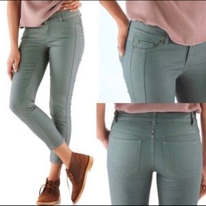 prAna Carlotta Crop Pants in Starling Green Size 12/31